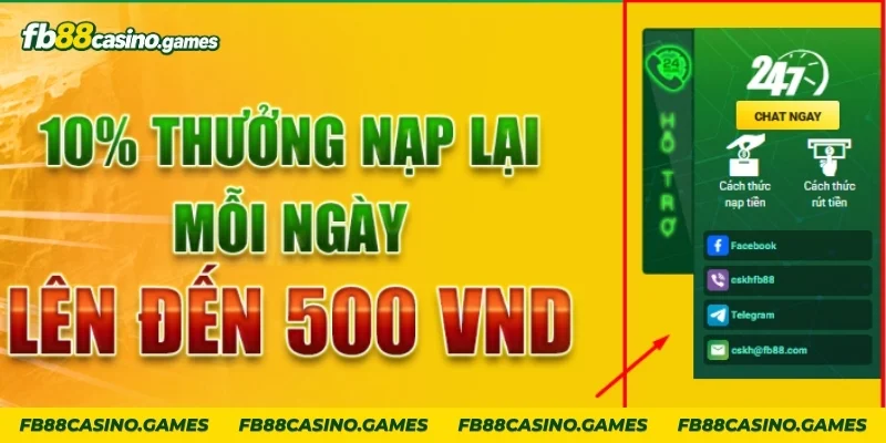 Liên Hệ FB88: Các Kênh CSKH 24/7 Và Cách Nhận Hỗ Trợ Nhanh Chóng Các kênh liên hệ FB88 chính thức gồm live chat, Viber, email và Telegram